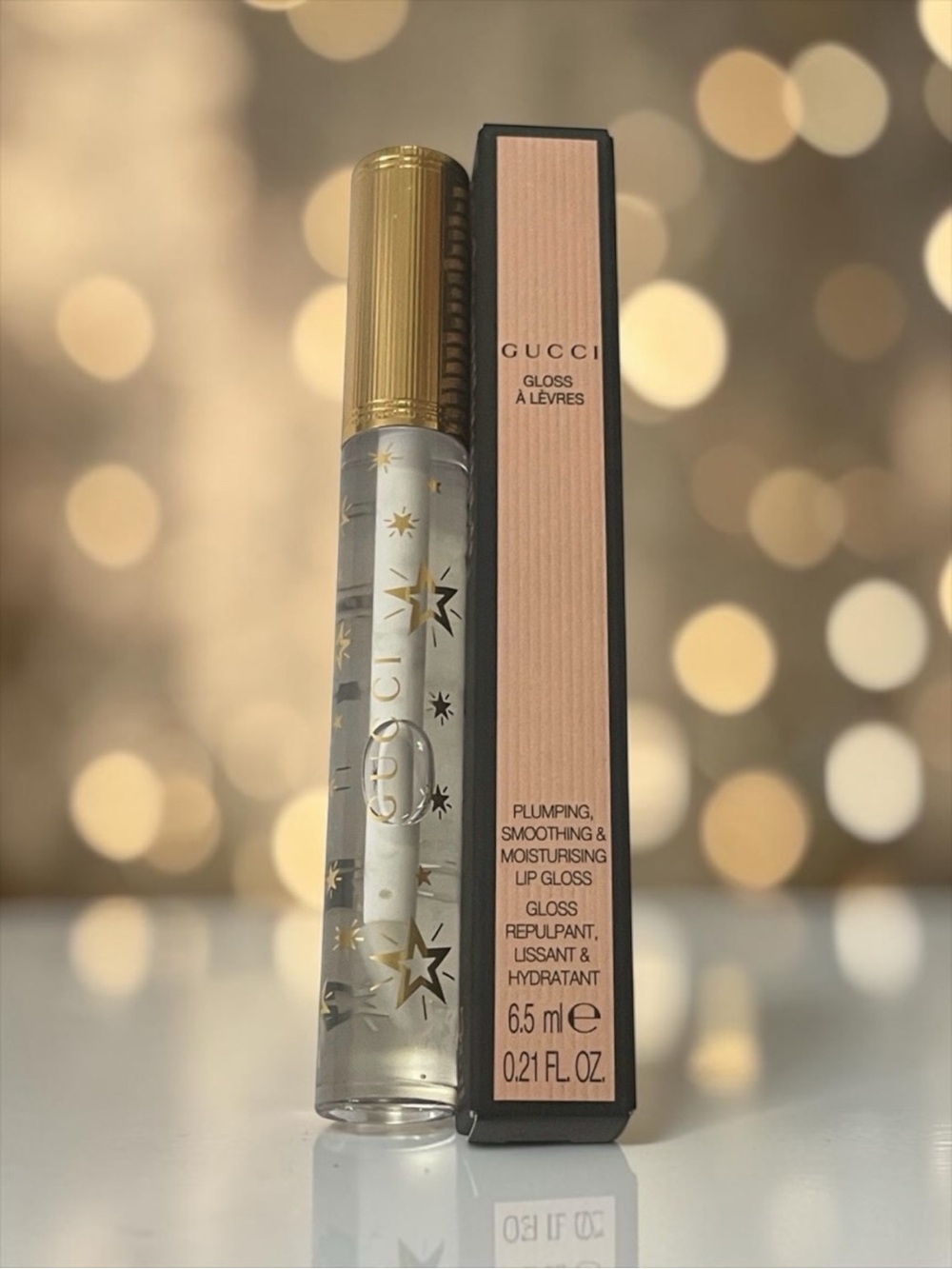 ✨ NIB ✨ Gucci Plumping Lip Gloss in 117 Joslyn Clair - Clear High Shine